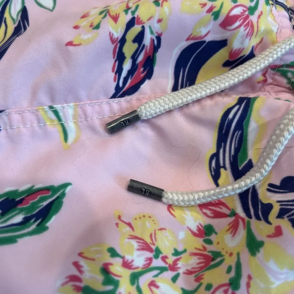 Polo Ralph Lauren Swimming Trunks Shorts Floral / Aloha Men's X-Large XL Pink